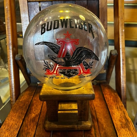 Vintage BUDWEISER 木製ガムボールマシン 17-355