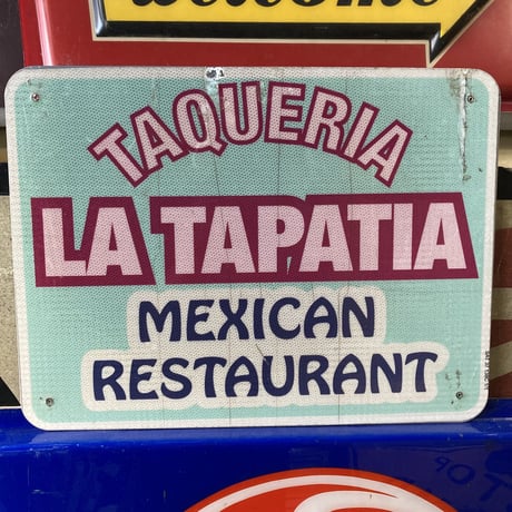 TIMBERLINE RV PARK × LA TAPATIA　ヴィンテージ　両面サイン　14-389-9