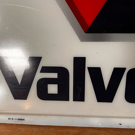 Vintage Valvoline SIGN PLASTIC製 19-287-1