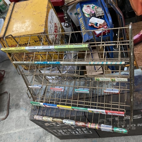 ヴィンテージ　ガム販売　ディスプレイラック　15-307