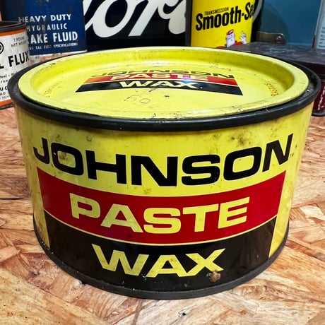 Vintage JOHNSON PASTE WAX CAN 16-c-67