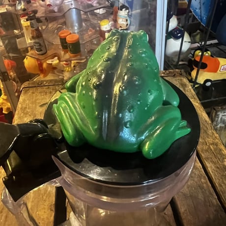 Budweiser talking frog　マグ　16-485