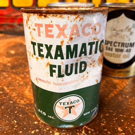 TEXACO ARCO Sears ヴィンテージ　オイル缶【3缶SET】　16-ｃ-81