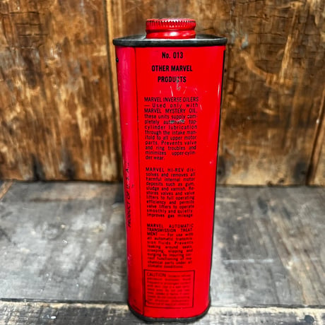 Vintage MARVEL MYSTERY OIL CAN 16-c-58