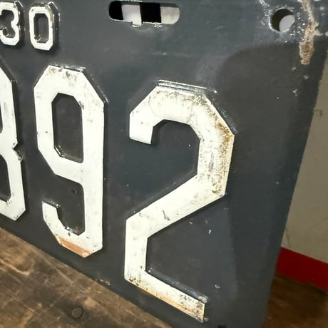 【希少!!】Vintage License Plate ニュージャージー州 20-28-10