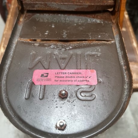 U.S.MAIL BOX POST ヴィンテージ　メールボックス 　18-293