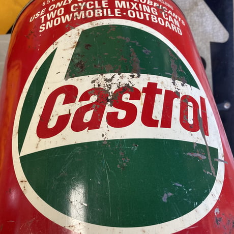 castrol　ヴィンテージ　ガソリン缶　16-145