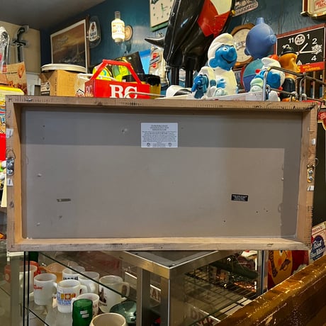 Vintage WARNING SIGN（木製） 17-176