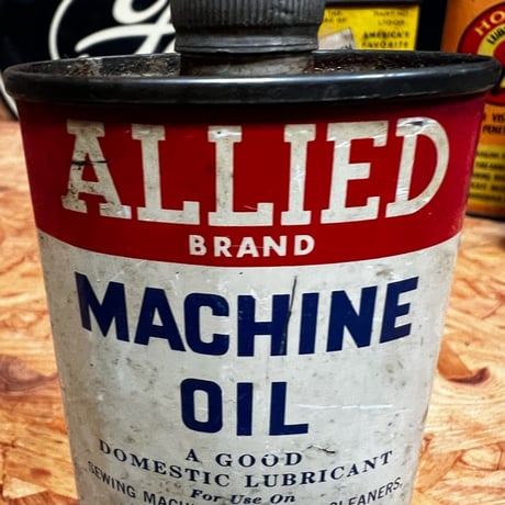 Vintage ALLIED OIL CAN 16-c-46