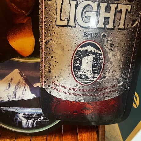 Vintage COORS LIGHT BEER SIGN 17-301-3