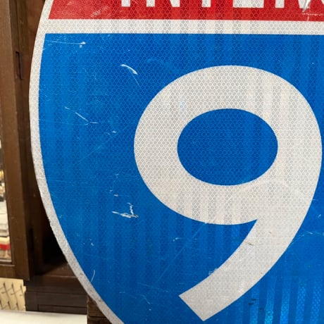 Vintage INTERSTATE 91 ロードサイン 20-30