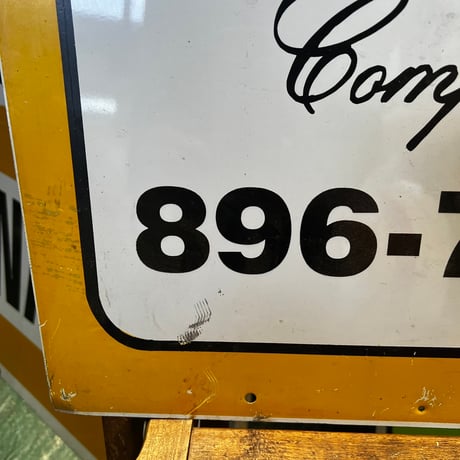 Vintage RAVEN Company 両面 SIGN 17-362-10