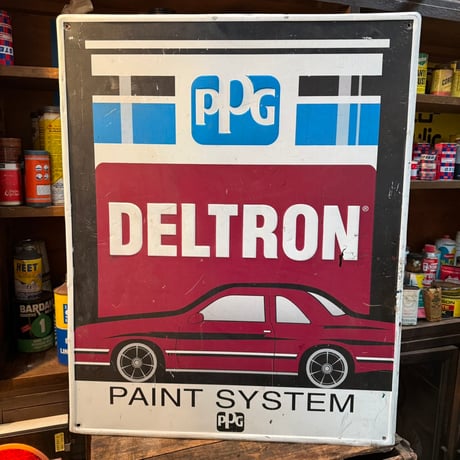Vintage DELTRON ペイントシステム 看板 21--7