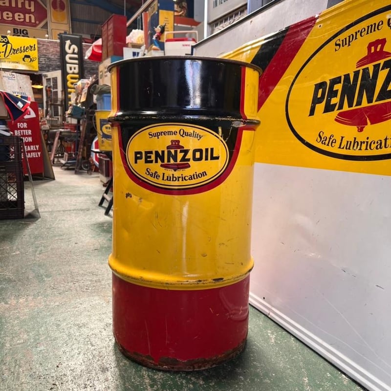 PENNZOIL ペンズオイル ヴィンテージ ドラム缶 (13)300 | BigBear