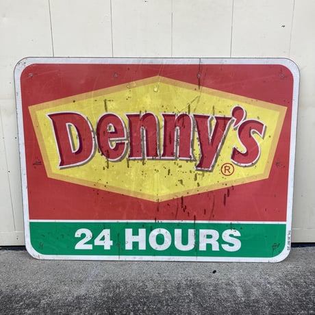 Denny′s × Marriott　ヴィンテージ　大型両面看板　14-388-14