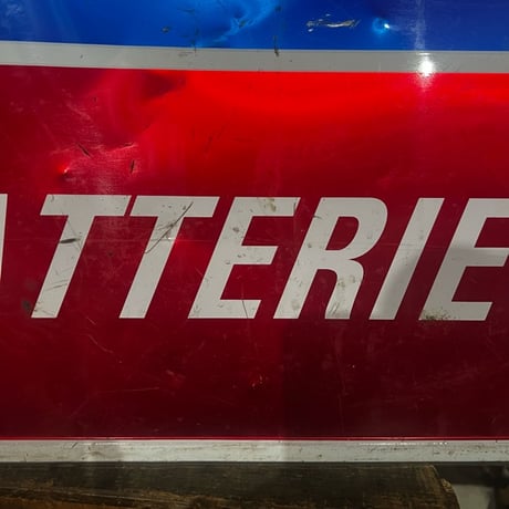 AC Delco BATTERIES ヴィンテージ看板 19-108-4