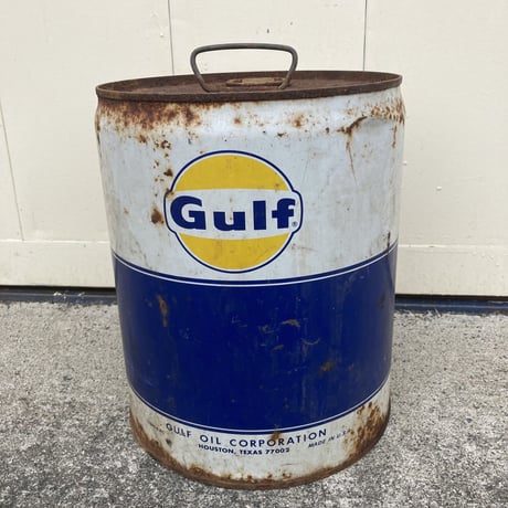 Gulf　ガルフ　トラクター液　ヴィンテージ缶　14-5-6