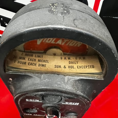 Vintage parking meter 18-90