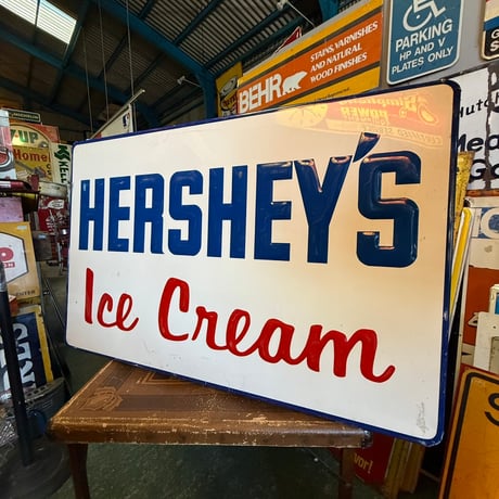 Vintage HERSHE'S IceCream 看板 21-259