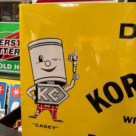 Vintage KORODY-COLYER CORP GM 看板 20-300-2