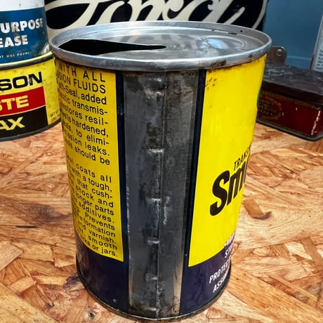 Vintage Smooth-Seal Transmission Fluid Can 16-c-64