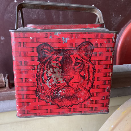 TIGER　ヴィンテージ　タバコ缶　11-132-6