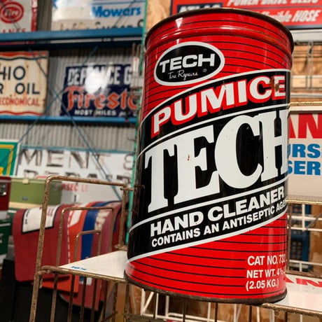 TECH　ヴィンテージ　缶