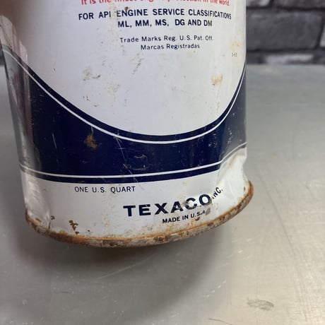 TEXACO テキサコ ヴィンテージ オイル缶　16-s-3-6