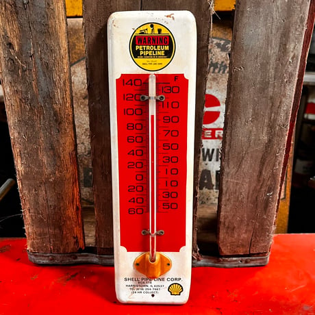 Vintage SHELL Thermometer 20-209