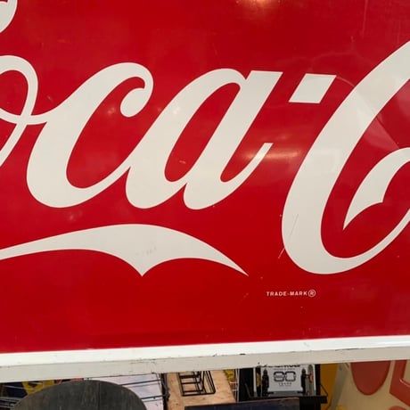 CocaーCola 1970s コカ・コーラ ヴィンテージ看板　(10)68