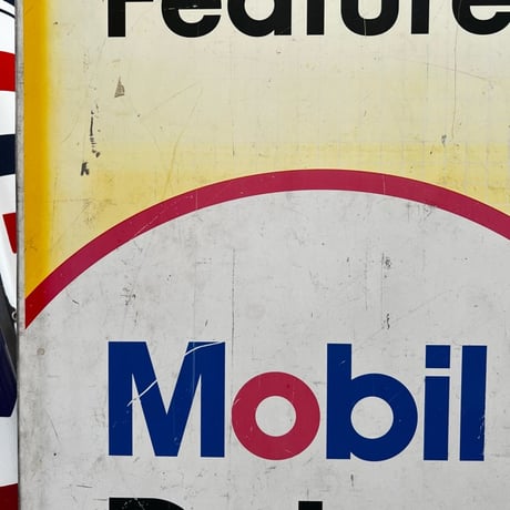 Vintage Mobil 両面 SIGN 19-306
