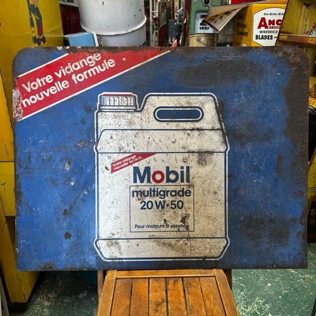Vintage Mobil Oil Sign P-1