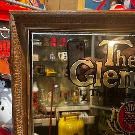 Vintage  The Glenlivet パブミラー　18-240