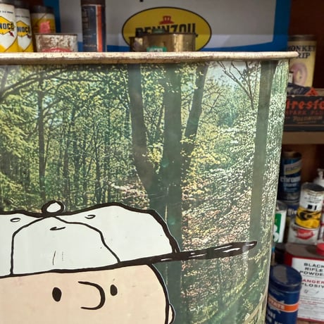 Vintage PEANUTS トラッシュ缶 20-83-1