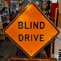 ヴィンテージ ロードサイン 道路工事標識 14-196 | BigBear