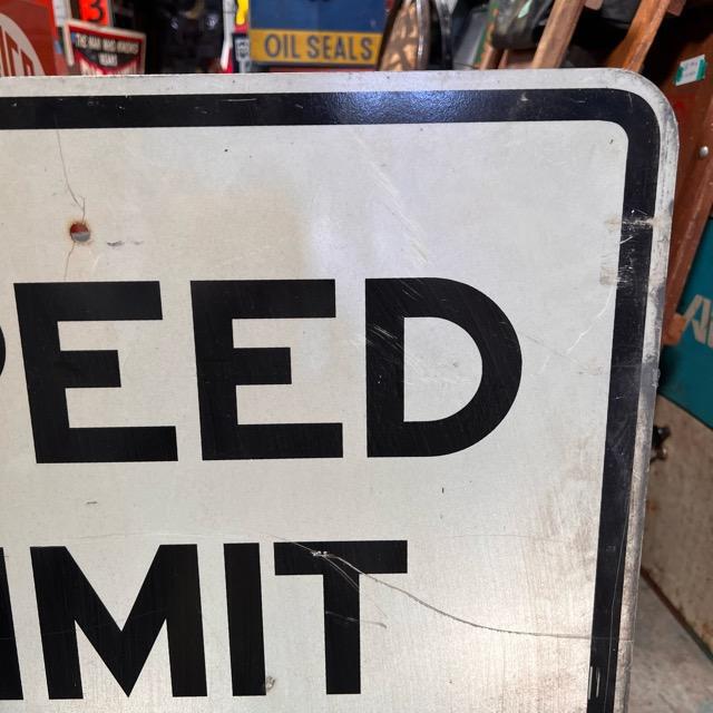 SPEED LIMIT 30 ヴィンテージ ロードサイン 道路標識 (14)62-30 | B