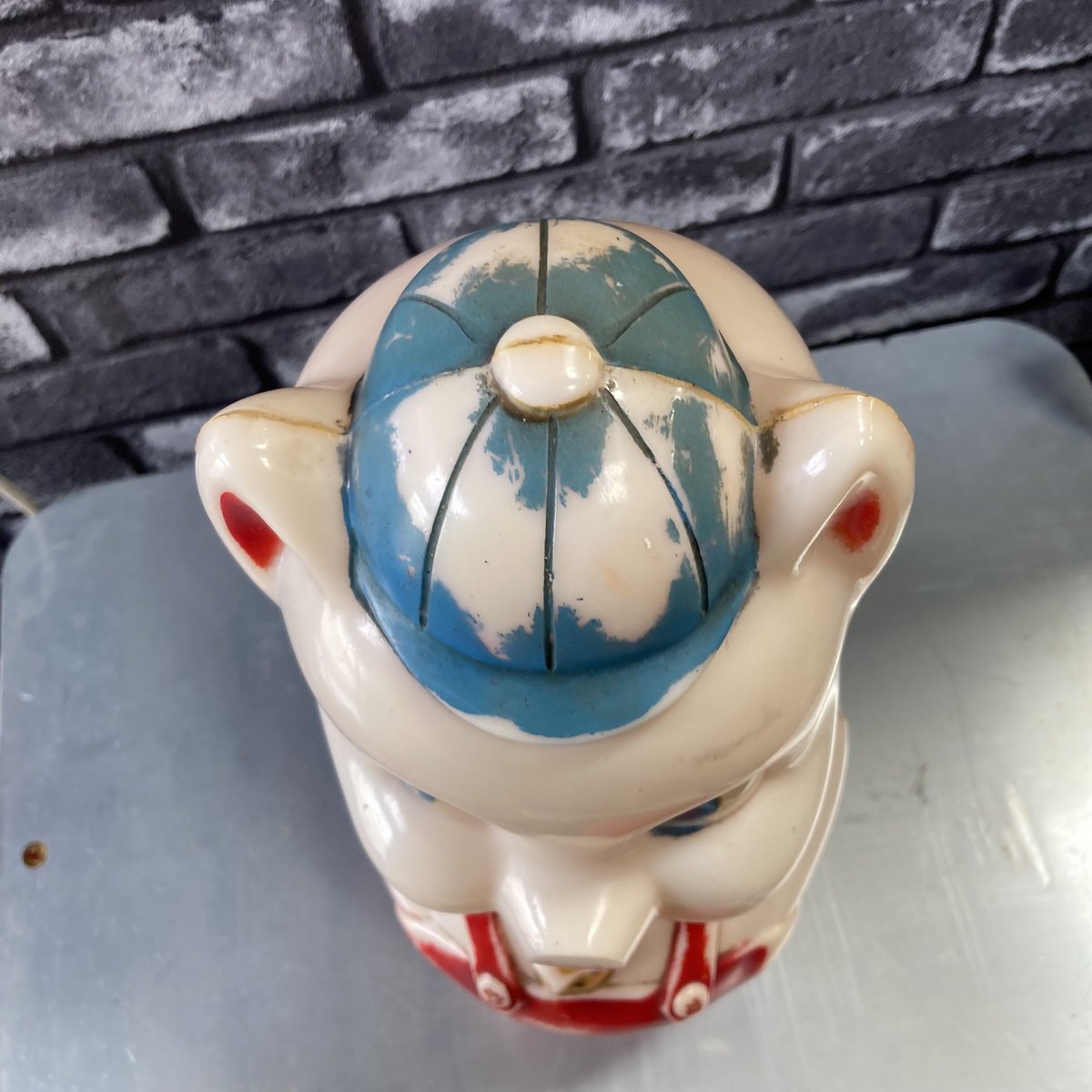 ポーキーピッグ ヴィンテージ プラスチック バンク 貯金箱 15-7