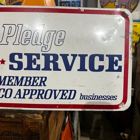 Vintage NAMCO APPROVED 両面SIGN 19-108-130