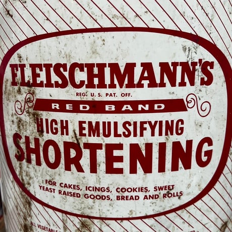 Vintage Shortening Can 11-14