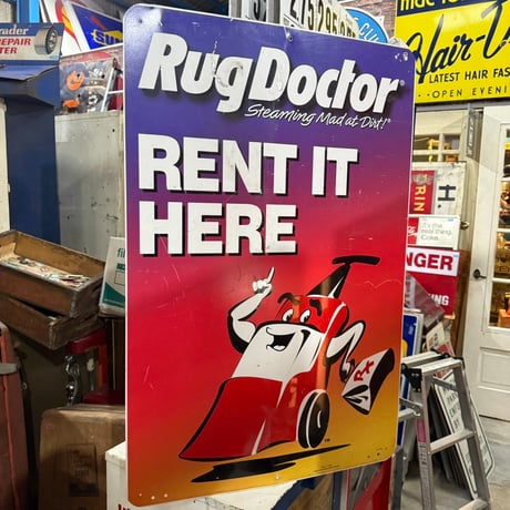 Vintage RugDoctor 両面看板 19-338