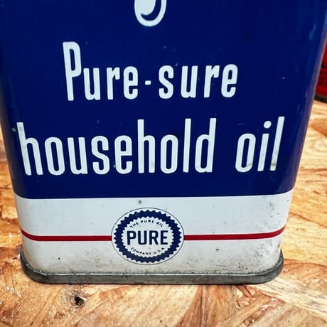 Vintage PURE OIL CAN 16-c-45