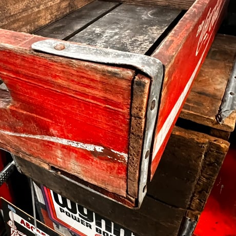Vintage Coca-cola Wood Crate 18-38-4