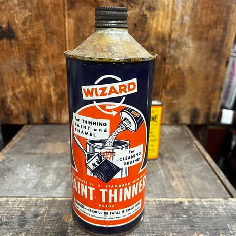 Vintage WIZARD OIL CAN 16-c-65