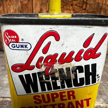 Vintage Liquid WRENCH OIL CAN 16-c-59