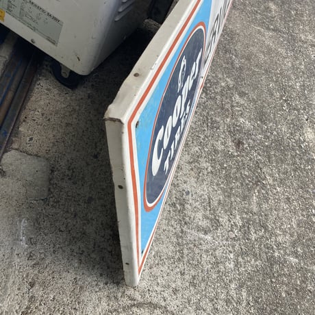 COOPER TIRES　ヴィンテージ　大型　看板　16-121
