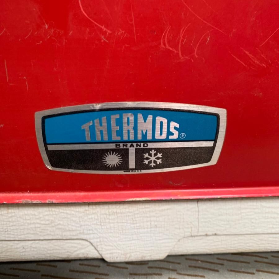 THERMOS サーモス ヴィンテージ クーラーボックス レッド (11 THERMOS サーモス ヴィンテージ クーラーボックス レッド (11