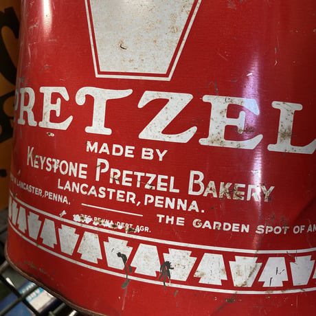 KEYSTONE PRETZELS BAKERY　ヴィンテージ缶　11-26