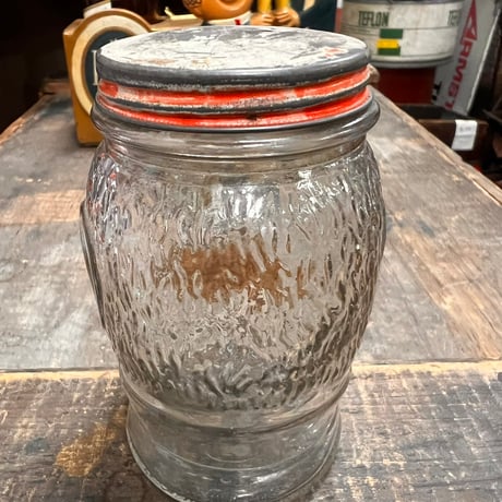 Vintage Glass Coin Bank 18-143