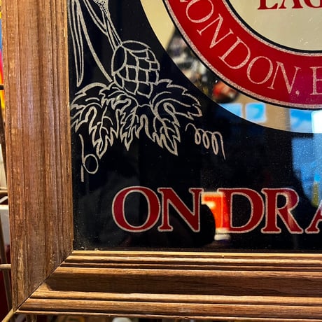 Vintage パブミラー JOHN COURAGE BEER 19-47