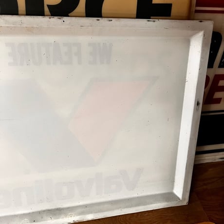 Vintage Valvoline SIGN PLASTIC製 19-287-1